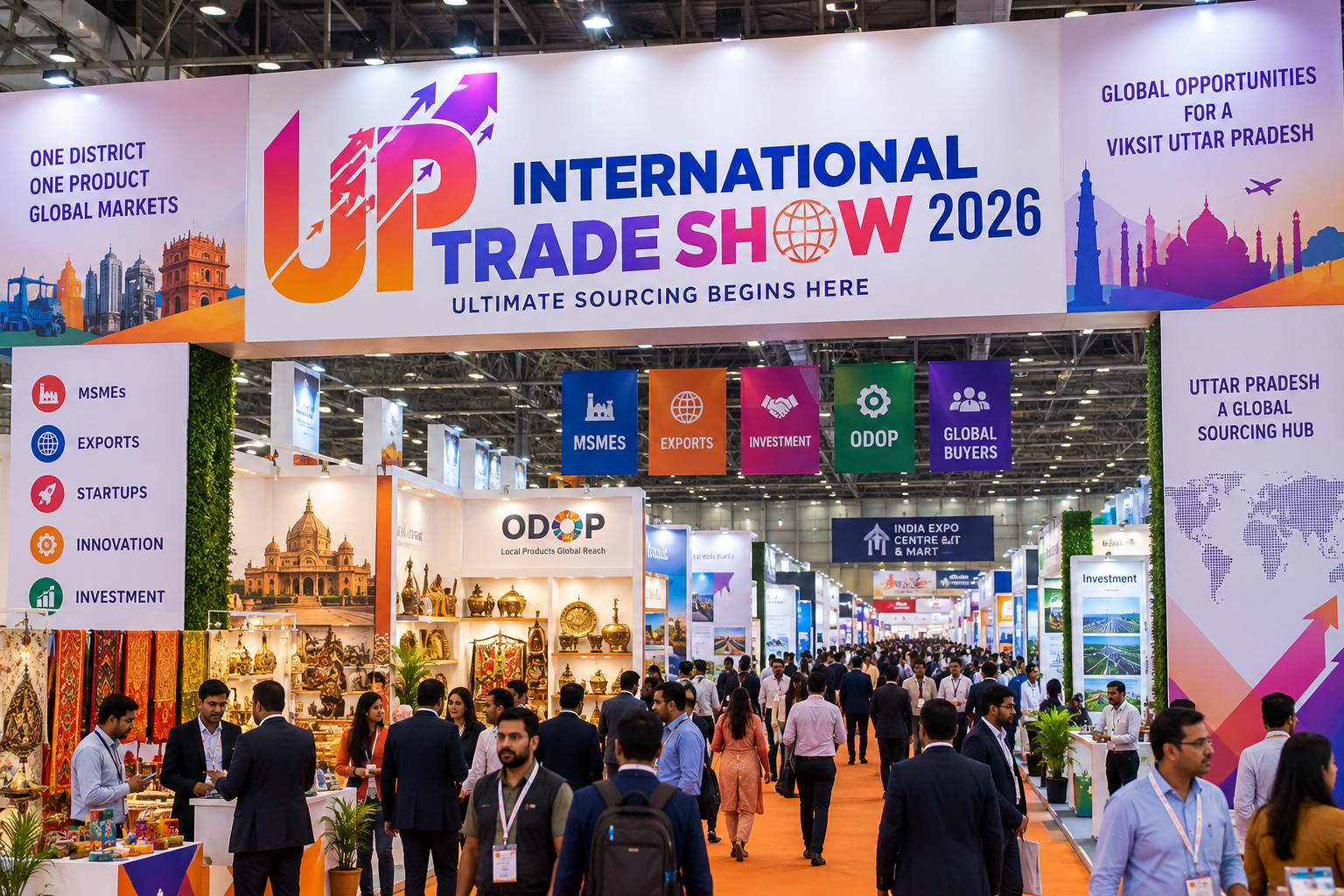 UP International Trade Show 2026: ग्रेटर नोएडा में MSMEs और Global Buyers का बड़ा मंच